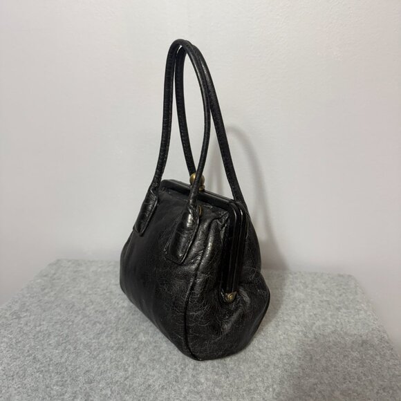 HOBO Black Leather Hobo Bag - Picture 10 of 13